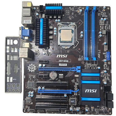 微星 MSI Z87-G43 1155腳位 主機版 G3420 CPU