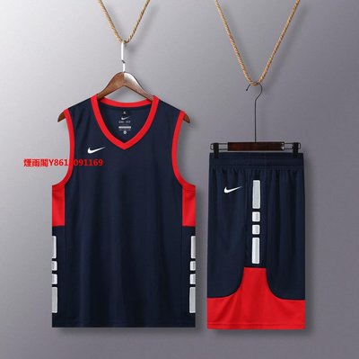 特賣-球服正品Nike耐克籃球服套裝男訓練比賽隊服速干無袖背心球衣定制印號