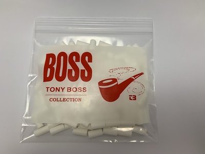 TONY BOSS 手捲菸專用濾嘴 一包300個 8mmx1.5mm 手捲煙煙嘴菸嘴濾芯煙紙菸紙