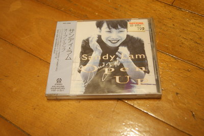 林憶蓮 sandy lam=1=簽名CD=日文 專輯=open up=首版=日本pioneer發行