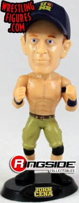 ☆阿Su倉庫☆WWE摔角 John Cena Mini Bobblehead Action Figure 搖頭公仔