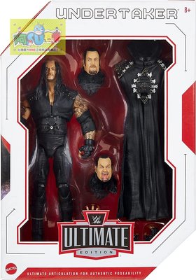 ☆阿Su倉庫☆WWE摔角 Undertaker Ultimate Elite Figure 黑暗帝王終極精華版人偶公仔