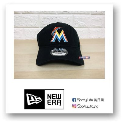 【SL美日購】NEW ERA MLB 9TWENTY CAP 邁阿密馬林魚 棒球帽 帽子 大聯盟 可調式環扣 美國限定