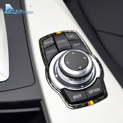碳纖維 寶馬 BMW F10 F20 F30 F34 F25 F26 F15 F16 多媒體按鈕框 裝飾貼 卡夢貼 內裝 Y1810