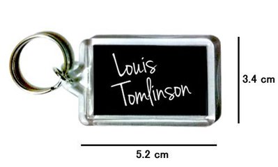 One Direction 1世代 Louis Tomlinson 路易 鑰匙圈 吊飾 / 鑰匙圈訂製