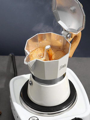 家用意式摩卡壺咖啡壺煮咖啡機萃取壺濃縮手沖咖啡壺套裝咖啡器具