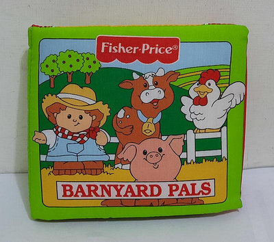 Fisher-Price 費雪 Barnyard Pals 可愛農場動物布書