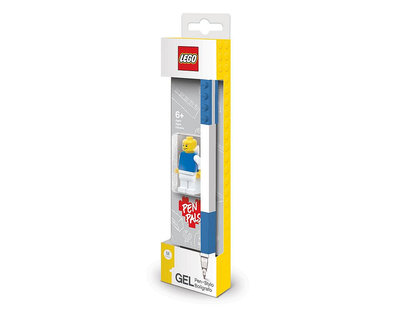 【高雄天利鄭姐】LGL-52600 LEGO 積木原子筆 - 藍色(附人偶)