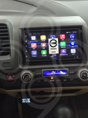 Honda本田 civic8 喜美八代-7吋安卓機.Android.觸控螢幕.usb.導航.網路電視.公司貨保固一年