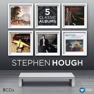 史提芬霍夫的經典超值珍藏盒5CD Stephen Hough- Five Classic Albums / 史提芬霍夫 ---5099940940229