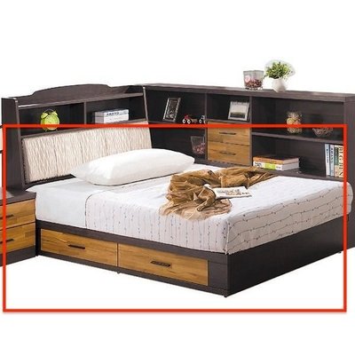 森寶藝品傢俱 C-10品味生活 臥室 床組系列140-1A 賽德克積層木雙色3.5尺單人床 (床頭+床底)~特價