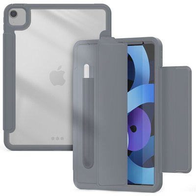 iPadair 4 保護套 帶鏡面透明殼 IPAD AIR2 PRO9.7 5代 6代 MINI5 PRO12.9 休眠-極巧
