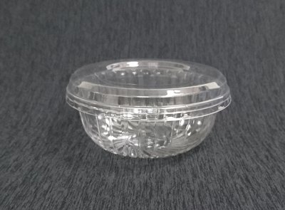 含稅 50組【B400 小鑽石碗+蓋】透明碗 沙拉碗 剉冰碗 水果碗 水果盒 塑膠碗 塑膠盒 透明盒 沙拉盒 雨