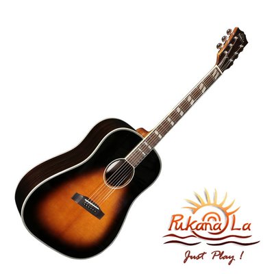 Pukanala PG-A268 亮光夕陽漸層 全單板 民謠吉他 - 【他，在旅行】