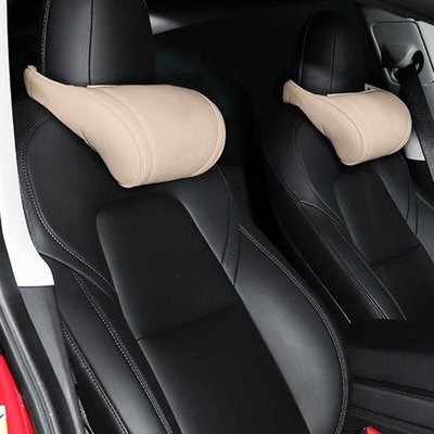Edb 用於 -Tesla Model 3 Y X S 的座椅汽車小工具的汽車頸枕頭枕支架