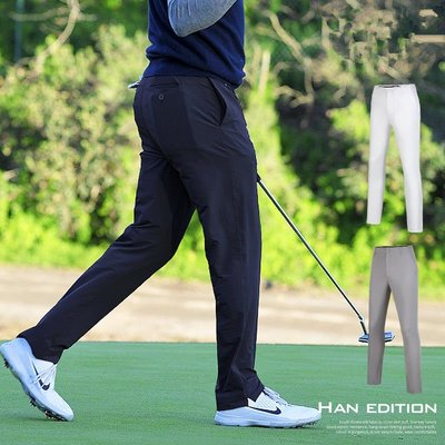 廠家直銷#GOLF 高爾夫褲子男薄款寬松速干高爾夫球服裝男士長褲夏季休閑透氣球褲