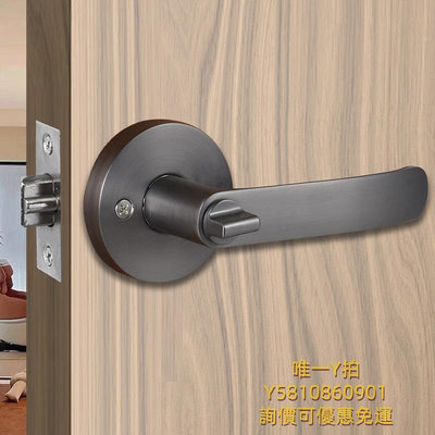 門鎖簡約風格房門鎖三桿式衛生間塑鋼門執手鎖室內臥室門木門機械鎖具不到府安裝