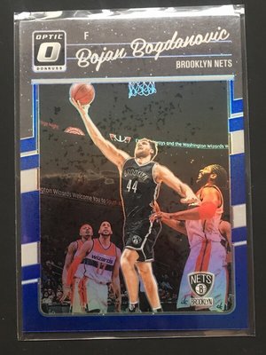 現貨熱銷-NBA球星卡 2016-17 optic 元年 籃網隊 博格達諾維奇 49編 藍折YP1448