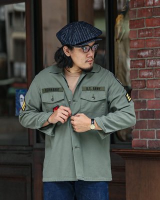 [BTO] 日產 東洋集團 Buzz Ricksons 復刻約翰藍儂著用款美軍野戰襯衫夾克
