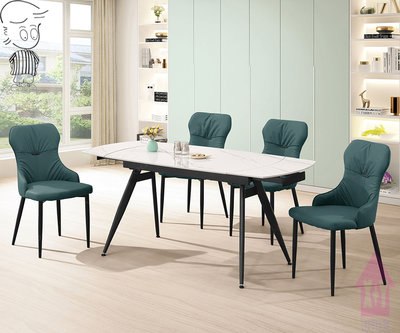 【X+Y時尚精品傢俱】現代餐桌椅系列-馬蒂 岩板收合餐桌.不含餐椅.黑砂腳架.摩登家具