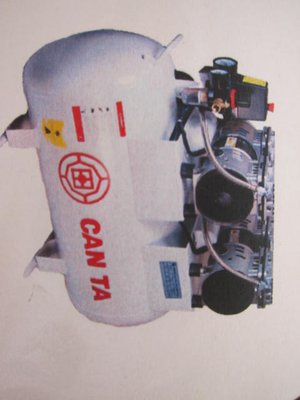 阿銘之家(外匯工具)CANTA(肯田)-空氣壓縮機3.5HP 50L-無油靜音型 -空壓機/風車-全新公司貨