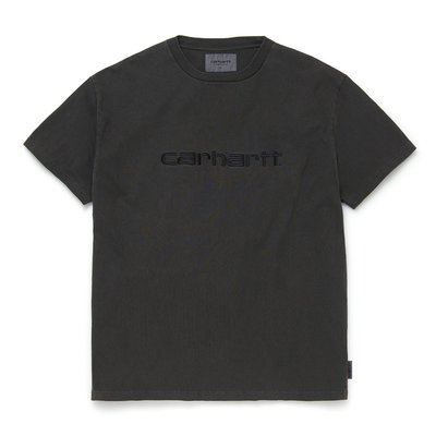 【W_plus】CARHARTT 20AW - S/S Carhartt Embroidery T-Shirt (PD)