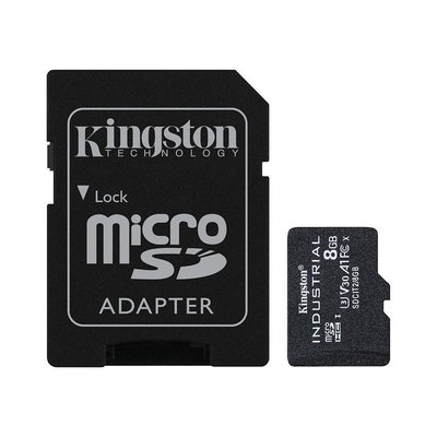 新風尚潮流 【SDCIT2/8GB】 金士頓 8GB Micro-SD 工業用 記憶卡 pSLC 模式 3年保固