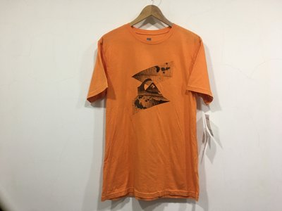 Quiksilver 橘色短袖T恤