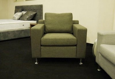 HODERN - B&B HARRY ARMCHAIR SOFA 棉麻編織布面單人沙發/單椅/主人椅，現代風必參考
