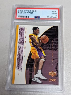 2000 Upper Deck #440 Kobe Bryant PSA9