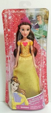 現貨 正版【Hasbro】孩子寶 迪士尼閃亮公主系列-貝兒公主