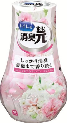 日本小林製藥消臭元廁所芳香劑 ( 華麗白色花香 ) 400mL