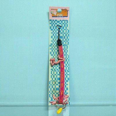 [ 三集 ] 公仔 頑皮豹 造型吊飾   長約:19cm  材質:塑膠 尼龍  E7
