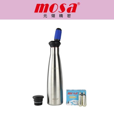 【mosa】Soda Splash 0.75L隨身型氣泡水機 附氣彈