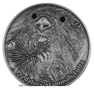 斐濟 紀念幣 2012 水瀨精鑄銀幣 原廠原證