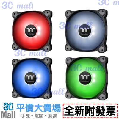 【全新附發票】曜越 Pure A12 水冷排風扇(單顆包裝)-藍/綠/紅/白