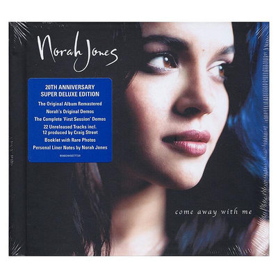 諾拉瓊斯專輯 Norah Jones Come Away With Me 3CD 20周年