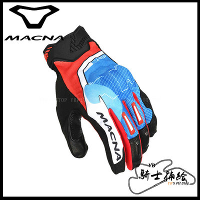⚠YB騎士補給⚠ MACNA ASSAULT 2.0 黑藍紅 #325 防摔 短手套 夏季 掌心護具  荷蘭