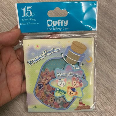 ❤Lika小舖❤日本東京迪士尼海洋帶回全新正品Duffy達菲熊貼紙