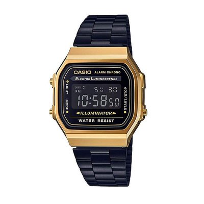 卡西歐手錶 wa-1d 黑金 Oem 防水 3 年電池數字手錶