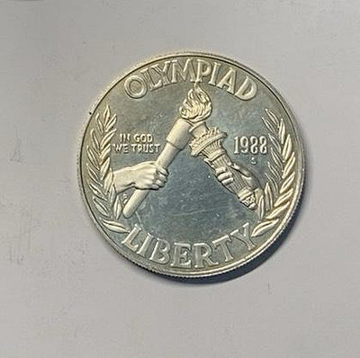美國1988年漢城奧運會1紀念銀幣102
