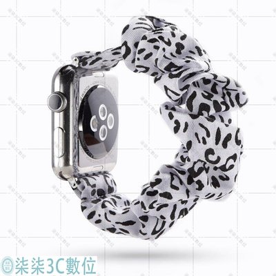 『柒柒3C數位』蘋果手錶彈性錶帶適用於apple watch 6 se 5 4 3 2 1 38 40 42 44毫米