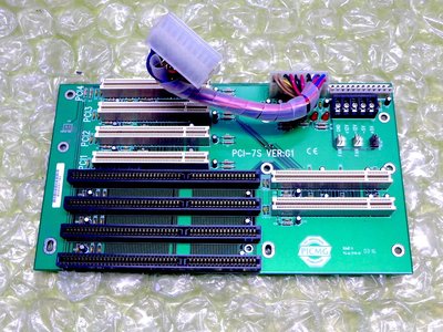 PCI-7S VER:G1 PLC 控制器 人機介面 伺服驅動器 伺服馬達 變頻器 CPU主機板 減速機 PCB 自動化