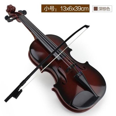 初學者小提琴樂器學生用電子仿真音樂女孩手提琴生日禮物玩具【推薦款】~定金