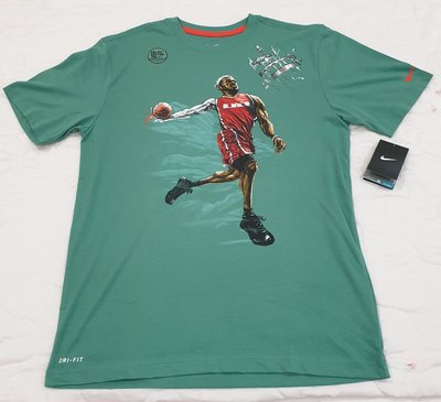 Nike NBA LeBron James T Shirt LBJ 詹姆斯 克里夫蘭 騎士 短袖 短T