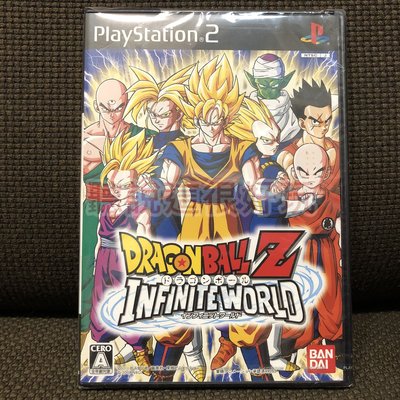 全新未拆 PS2 七龍珠 Z 無限世界 Dragon Ball Z Infinite World 8 T748