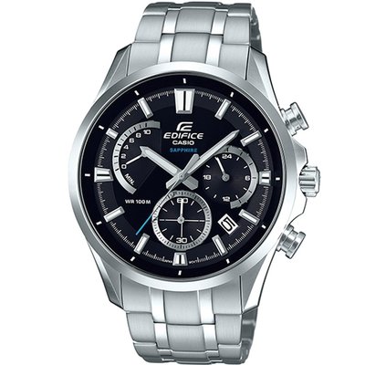可議價 CASIO卡西歐 EDIFICE系列 簡約三眼時尚腕錶(EFB-550D-1A)