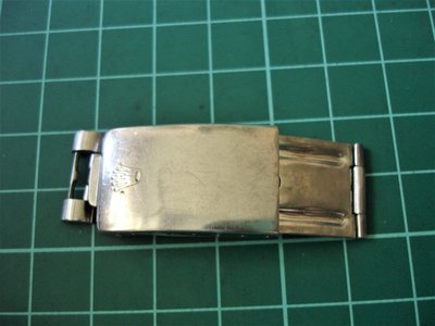 原裝勞力士 rolex14K半金錶帶扣 摺疊扣  錶扣  錶耳20mm可用  62523h 14