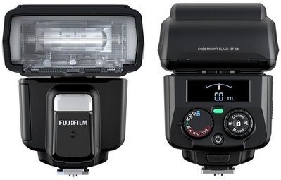Fujifilm EF-60 閃光燈 適 GFX100/X-H1/X-Pro3/XT4/X100V 【恆昶公司貨 】