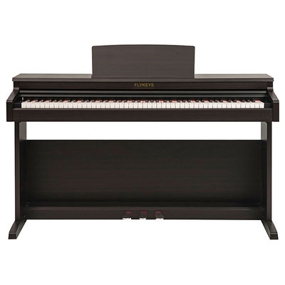 FLYKEYS LK03S 88鍵 電鋼琴/立式滑蓋含三踏板及木琴架/數位鋼琴/玫瑰木及白色兩色